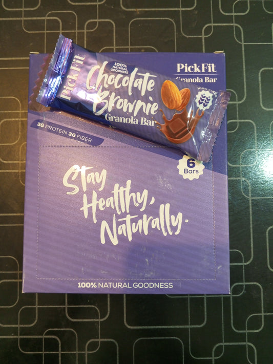 Chocolate  Brownie Granola Energy Bar 🍫