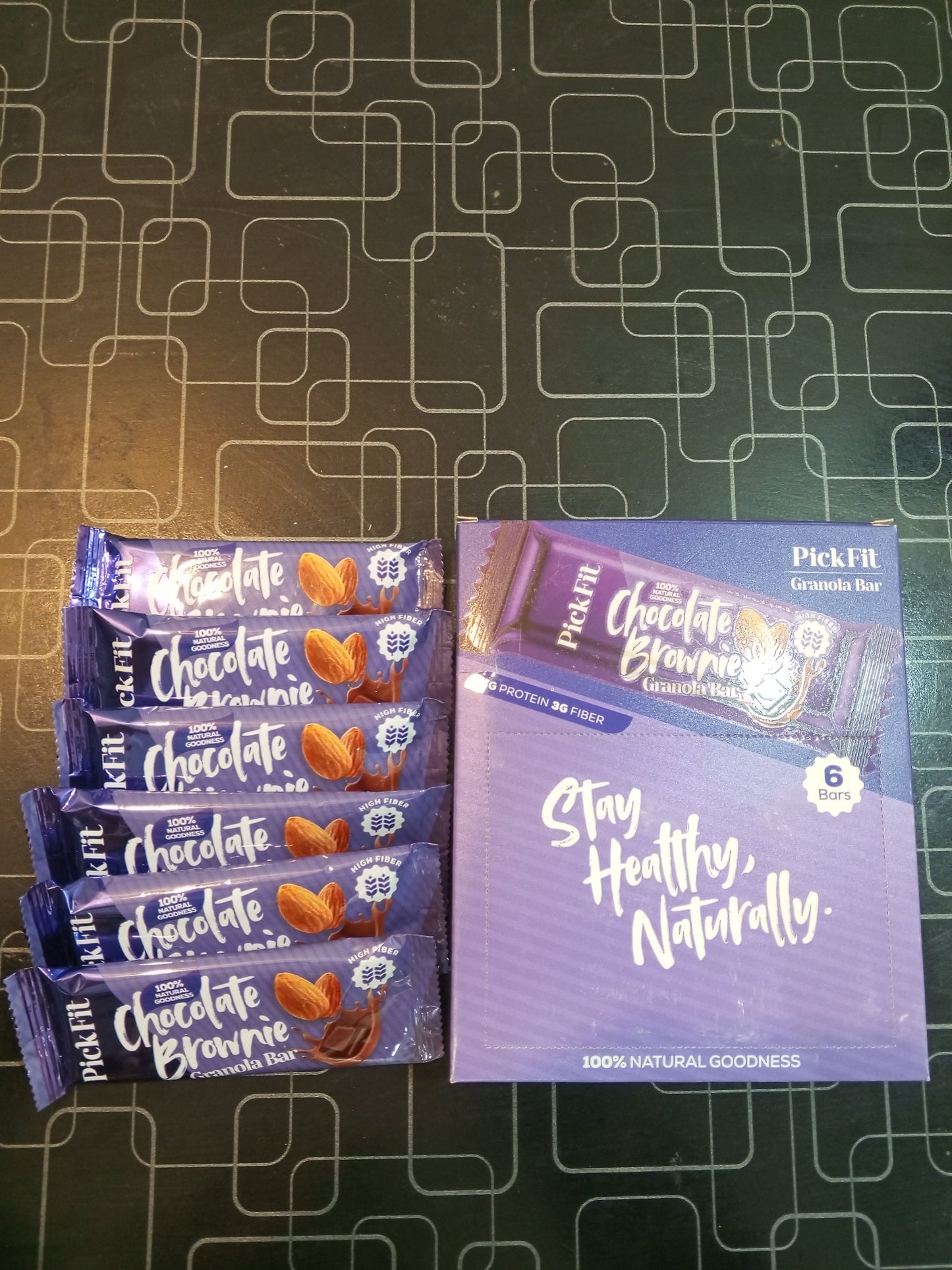 Chocolate  Brownie Granola Energy Bar 🍫