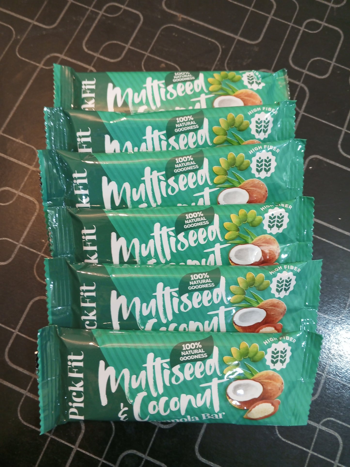 Multiseed  and Coconut Granola Energy Bar