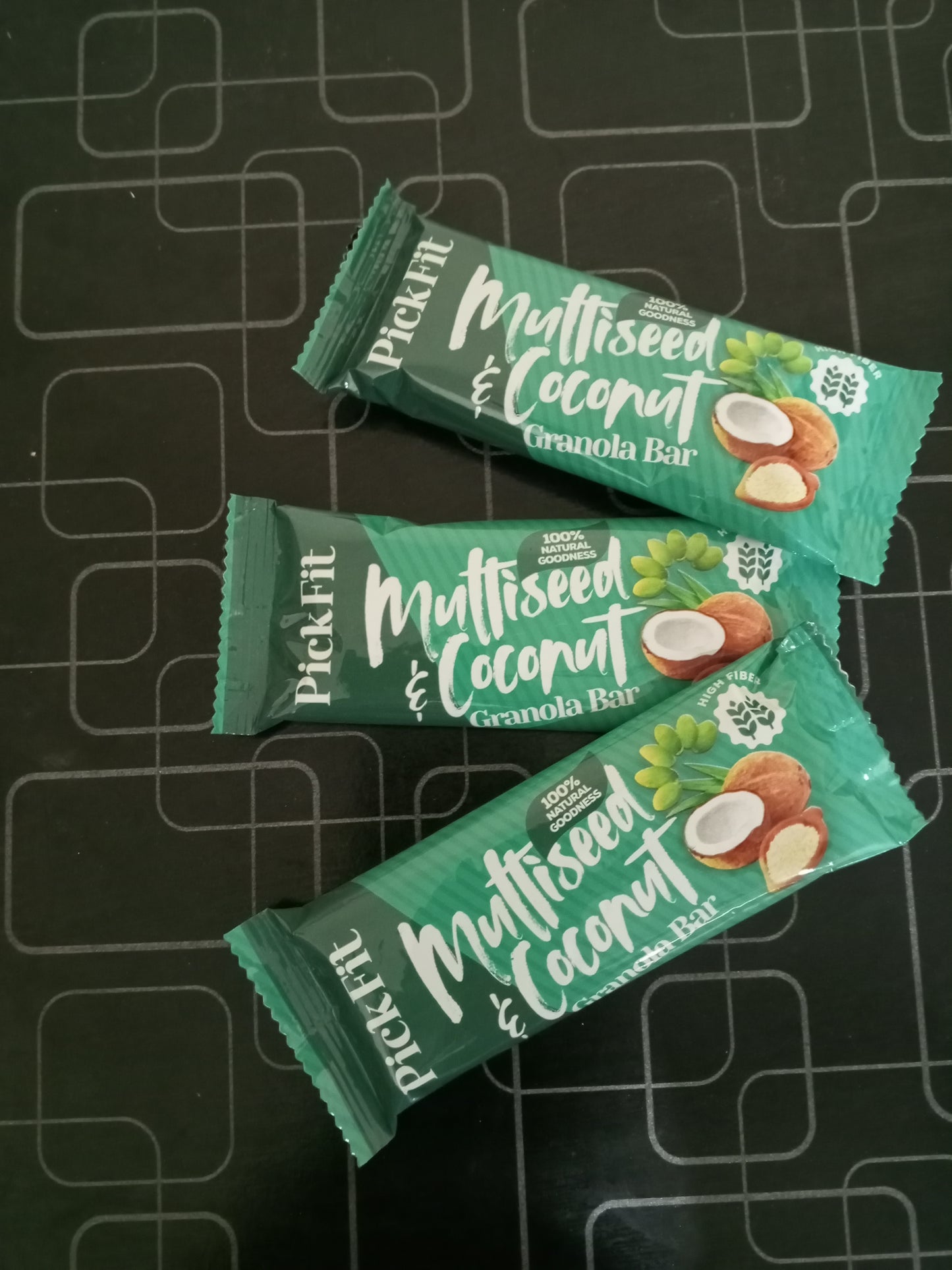 Multiseed  and Coconut Granola Energy Bar