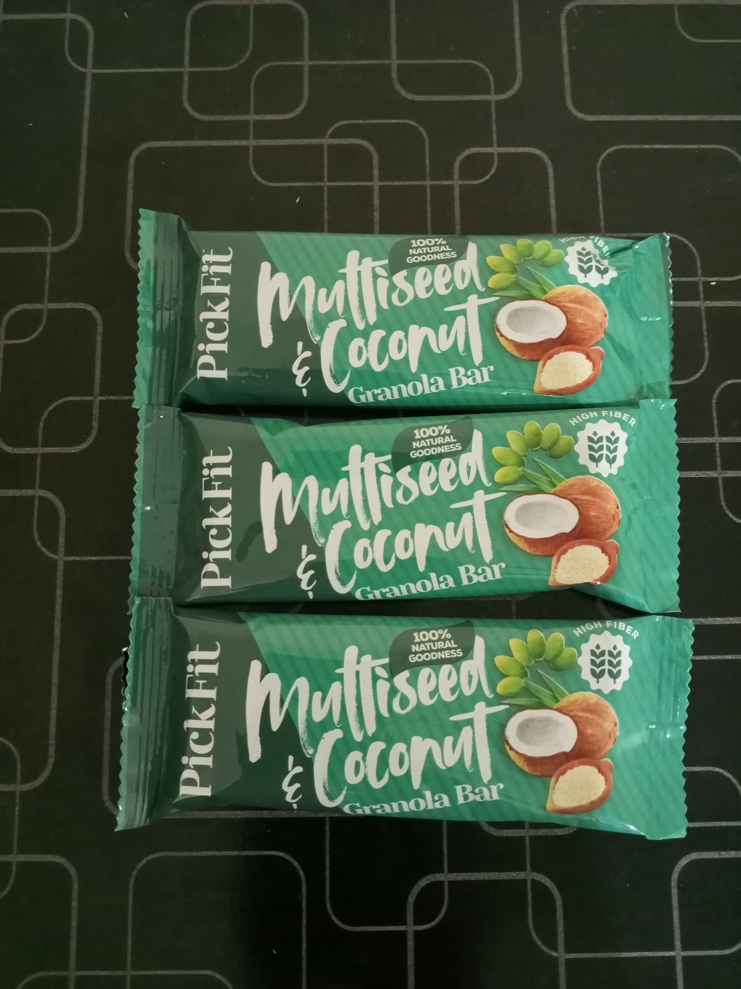 Multiseed  and Coconut Granola Energy Bar